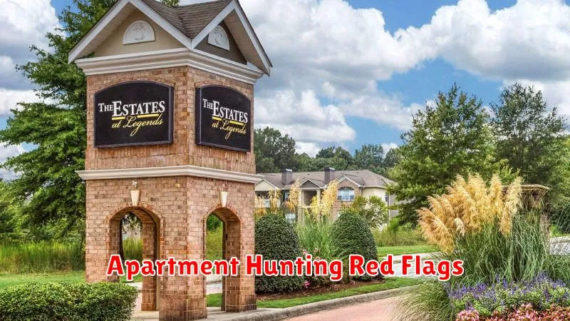 Apartment Hunting Red Flags