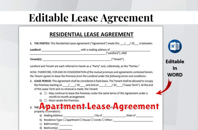 Apartment Lease Agreement