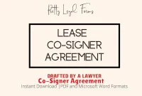 Co-Signer Agreement