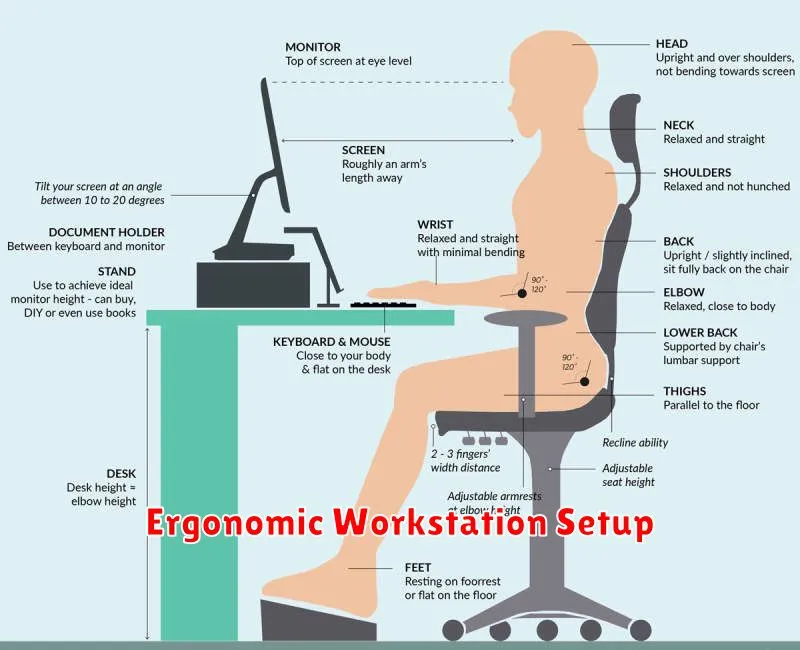 Ergonomic Workstation Setup