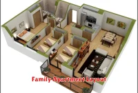 Family Apartment Layout