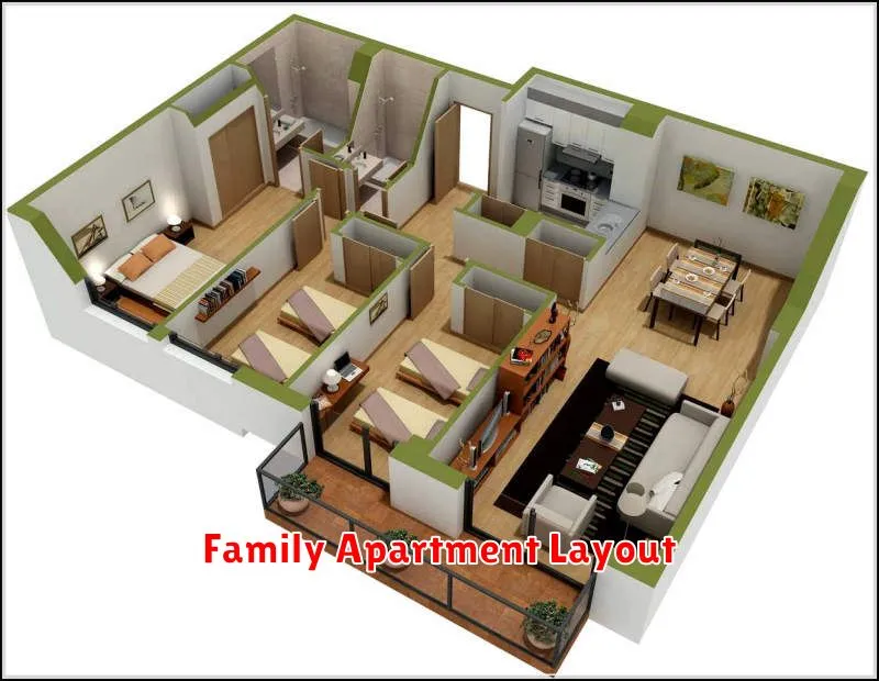 Family Apartment Layout