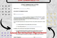 Lease Termination Agreement