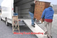 Moving Truck Unloading