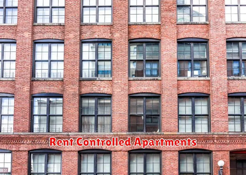 Rent Controlled Apartments