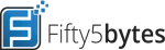 Fifty5bytes company logo