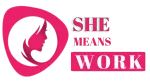 She Means Work company logo